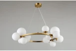 Подвесной светильник Aployt Letizia APL.314.03.14 (220V, на тросе, шарики, кольцо, молекулы)