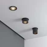 Светильник встраиваемый Elektrostandard Moll 25002/01 GU10 чёрный (220V, круглые)