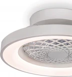 Потолочный светильник круглый светодиодный диммируемый с вентилятором с пультом управлением смартфоном регулировкой цветовой температуры Mantra Tibet 7804 (регулировка яркости, 220V, круглые)