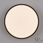 Потолочный светильник круглый светодиодный APL LED Toscana 3315.XM302-1-267/12W/3K Black (220V, круглые)