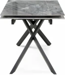 Керамический стол Хилбри 140 (Хилбри 140(200)х80х76 оробико / черный) Woodville арт.588050