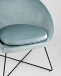 Кресло Stool Group Колумбия пыльно-голубое УТ000001784
