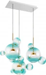 Подвесной светильник Loft It Bolle 2027-S3 Blue (LED, 220V, на проводе, шар, молекулы)