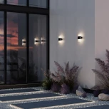 Уличный настенный светильник Maytoni Rom O442WL-L12GF3K (LED, 220V, IP54)