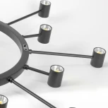 Подвесная люстра LED Lussole Hopkins LSP-7407 (220V, на проводе)