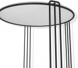 Столик кофейный Sheffilton SHT-CT34 черный муар/белый мрамор от фабрики Sheffilton