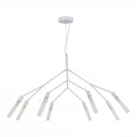 Подвесной светильник Evoluce Kaito SLE1129-503-08 Белый/Белый G9 8*5W (220V, на тросе)
