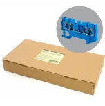 Зажим пружинный 4-х проводной проходной Stekker 49253