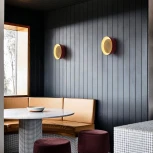 Бра Loke D20 Red ImperiumLoft Loke01 (101750-26) (LED, 220V, круглые)