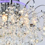 Потолочная люстра хрустальная Reluce 04021-0.3-06 CR+RGB (220V, пульт управления)