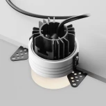 Встраиваемый светильник Maytoni Nude DL065-12W4K-TRS-W (LED, 220V, круглые)