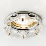 Встраиваемый точечный светильник Ambrella K212 CL/CH