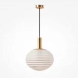 Подвесной светильник светодиодный Reels MOD268PL-01G Maytoni (220V, на проводе, шар)