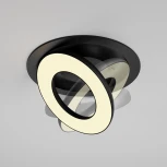 Встраиваемый светильник Maytoni Vector DL102-12W2.7K-B (LED, 220V, круглые)