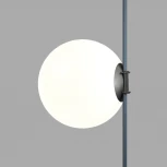 Трековый светильник низкоковольтный для ременной системы LED 48V Denkirs Belty Orb DK5554-BK (шар)