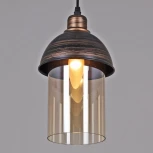 Подвесной светильник Reluce 03356-0.4-01 BK+GD (220V, на проводе)