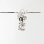 Гирлянда линейная Feron CL573 41650 Прищепки, статичная, 1.8м USB 2700K