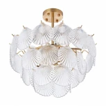 Потолочная люстра на штанге Arte Milano Rim 312008/D500 BS (220V, ракушка)