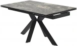 Стол M-City BELLUNO 160 KL-176, итальянская керамика/ черный каркас