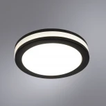 Встраиваемый точечный светильник Arte Lamp Tabit A8430PL-1BK (LED, 220V, круглые)