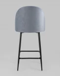 Стул полубарный Stool Group Марсель велюр серый УТ000025273