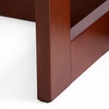 Стол круглый раскладной BORNEO (Борнео) Коричневый (основание бук, столешница мдф)