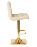 Стул барный GOLDIE (бежевый велюр (MJ9-10))