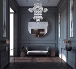 Потолочная люстра на штанге Escada 10163/8PL (220V, шарики)