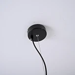 Подвесной светильник Hat D100 Black ImperiumLoft ﻿Hat01 (220V, на тросе)