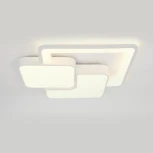 Потолочный светодиодный светильник с таймером Escada Streamline 10298/3LED 53Вт,с ПДУ, металл/акрил, белый (220V)