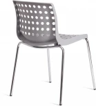 Обеденный стул Tetchair SKALBERG (Металл,Пластик/Cерый) 19259