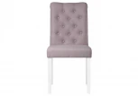 Обеденный стул Woodville Amelia white / fabric fog 11019