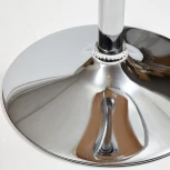 Барный стул VIMTA (mod.4021S) белый/натуральный/хром (металл/дерево/экокожа)