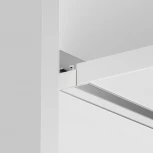 Алюминиевый профиль световая линия встраиваемый под гипсокартон скрытого монтажа 26x30 серебро, 2 м, ALM-2630-S-2M Maytoni 632014