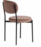 Стул REVO (mod. 7033) / 1 шт. в упаковке (Ткань,Металл /Коричневый,Черный)