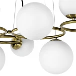 Подвесная люстра Lightstar Globo 815091 (220V, на тросе, шарики, молекулы)