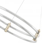 Подвесной светильник Zortes Ringer ZRS.57792.116 (LED, 220V, на тросе, круглые)
