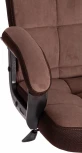 Компьютерное кресло игровое Tetchair TRENDY (Флок,Ткань/Коричневый)