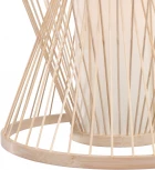 Подвесной светильник ST Luce Alma SL6241.503.01 Древесный/Белый E27 1*40W (220V, на проводе)