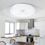 Потолочный светильник круглый светодиодный с пультом регулировкой цветовой температуры и яркости ЭРА SPB-6-70-RC Vandam (220V, круглые)