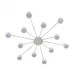 Потолочная люстра Lumion Torina 8343/12C белый, металл GX53 LED 12*7W 220V