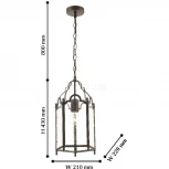 Подвесной светильник Favourite Mirum 1954-1P