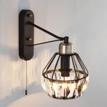 Бра Eurosvet Lord 70075/1 черный (220V, выключатель)