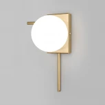 Настенный светильник Eurosvet Fredo 40036/1 латунь (220V, шар)