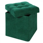 Пуфик Dreambag складной Зеленый Велюр 13560