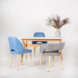 Стол R-Home Нарвик раскладной 140-180 ОРЕХ-Белый