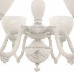 Подвесная люстра Arte Milano AM343837 347837/6 WT+SL (220V, на цепи)