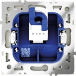 Розетка Ethernet RJ-45 (сталь) Voltum S70 VLS060105