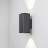 Светильник LGD-EVO-WALL-TWIN-S100x100-2x12W Day4000 (GR, 44 deg, 230V) (Arlight, IP54 Металл) 046194
