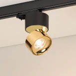 Трековый светильник SP-PLURIO-TRACK-4TR-R77-9W Warm3000 (BK-BRS, 36 deg, 230V) (Arlight, IP20 Металл) 038121 (LED)